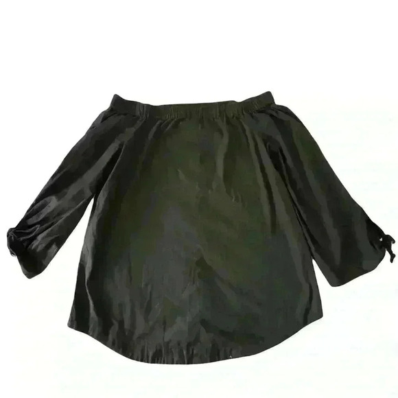 Free People Show Me Some Shoulder Top Black Size Small - Picture 6 of 12